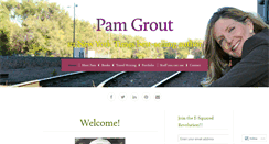 Desktop Screenshot of pamgrout.com